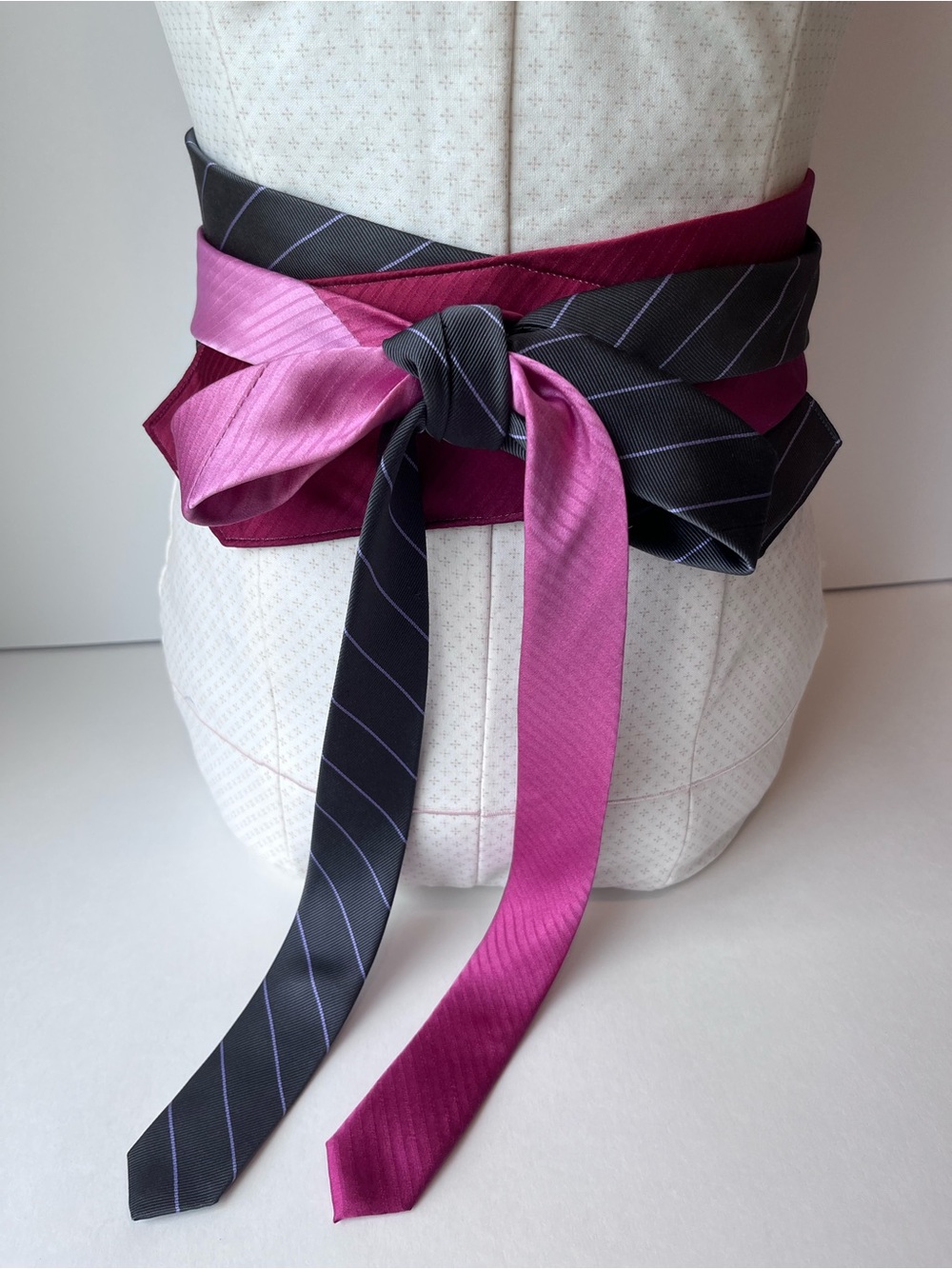 Upcycled Obi Belt Men’s Silk Tie